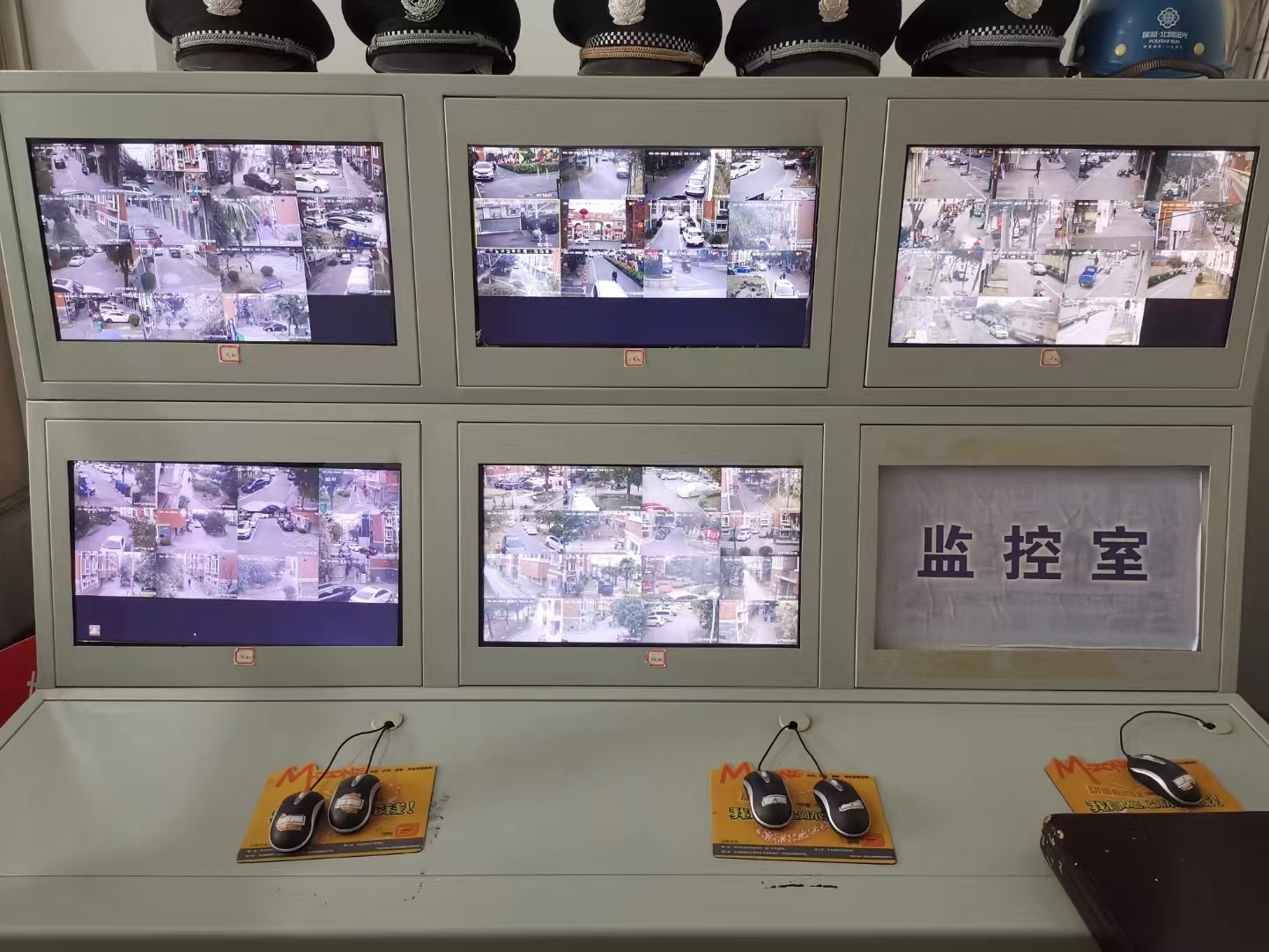 揚州?；奂覉@小區監控安裝交付